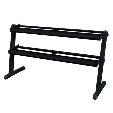Body Solid 60" 2-Tier Dumbbell Rack - GDR60B
