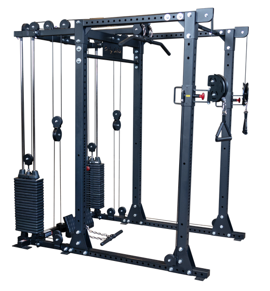 Body-Solid Functional Trainer Attachment with Weight Stacks - GPRFTS