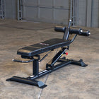 Body Solid SAB500B Pro ClubLine Ab Bench in Black