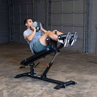 Body Solid SAB500B Pro ClubLine Ab Bench in Black