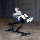 Body Solid SAB500B Pro ClubLine Ab Bench in Black