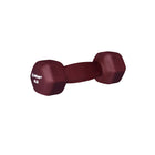 LifeLine 1LB - 6LB - 8LB - 10LB Hex Neoprene Dumbbell Set