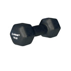 LifeLine 1LB - 6LB - 8LB - 10LB Hex Neoprene Dumbbell Set