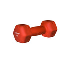 LifeLine 1LB - 6LB - 8LB - 10LB Hex Neoprene Dumbbell Set