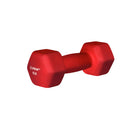 LifeLine 1LB - 6LB - 8LB - 10LB Hex Neoprene Dumbbell Set