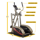 Best Fitness BFE1R Center Drive Elliptical