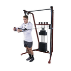 Body-Solid GFID100 Bench & BFFT10 Home Gym Functional Trainer w/190 lb Stack Package