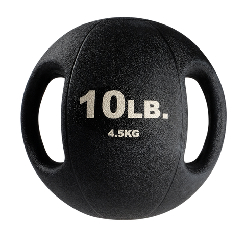 Body Solid BSTDMB10 Dual-Grip Medicine Balls 10lb