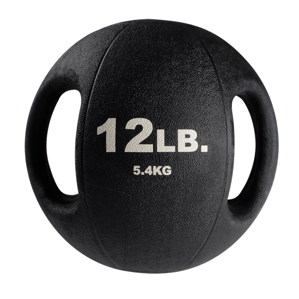 Body Solid BSTDMB12 Dual-Grip Medicine Balls 12lb