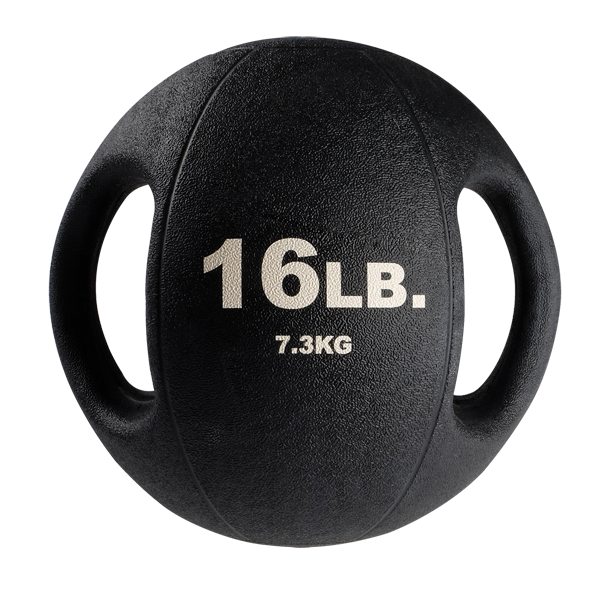 Body Solid BSTDMB16 Dual-Grip Medicine Balls 16lb