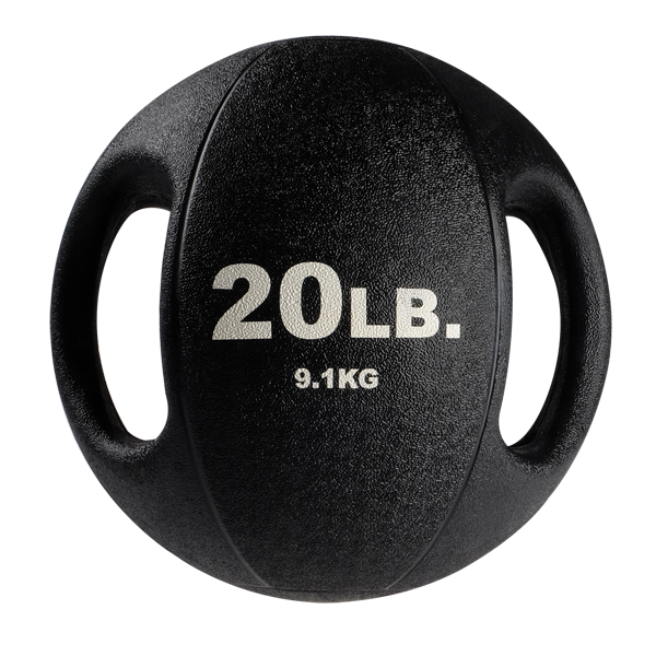 Body Solid BSTDMB20 Dual-Grip Medicine Balls 20lb
