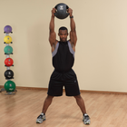 Body Solid BSTDMB6 Dual-Grip Medicine Balls 6lb