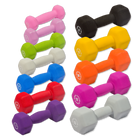 Body Solid BSTNDS164 Neoprene Dumbbell Set 1-15lb