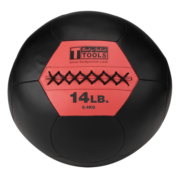Body Solid Tools BSTSMB14 Soft Medicine/Wall Ball 14lbs