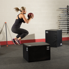 Bodys Solid Tools BSTSPBOX Three Way Soft Plyo Box