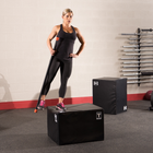Bodys Solid Tools BSTSPBOX Three Way Soft Plyo Box