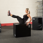 Bodys Solid Tools BSTSPBOX Three Way Soft Plyo Box