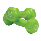 Body Solid Tools BSTVDS164 Vinyl Dumbbells Set (1-15 Lb)