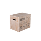 Body Solid 3-in-1 BSTWPBOX Wooden Plyo Box