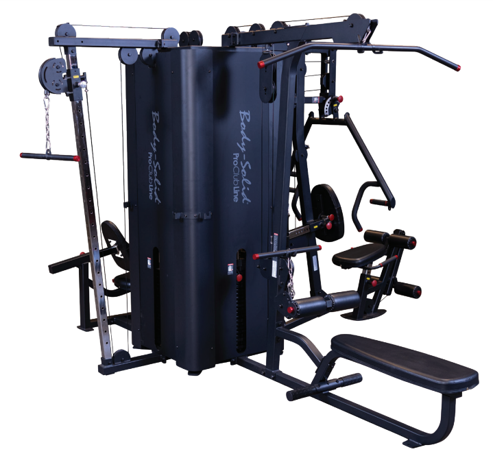 Body-Solid Pro Clubline S1000 Four-Stack Gym
