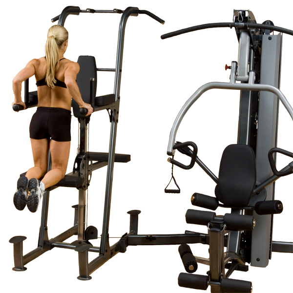 Body Solid FCDWA FUSION Weight-Assisted Dip & Pull-Up Station