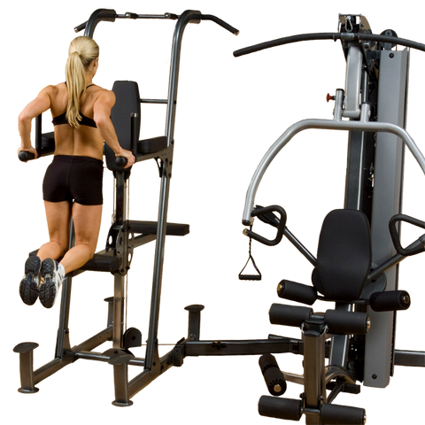 Body Solid FCDWA FUSION Weight-Assisted Dip & Pull-Up Station