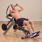 Body Solid GAB300 Semi-Recumbent Ab Bench