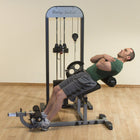 Body Solid GCAB-STK PRO-Select Ab & Back Machine 310lb Stack