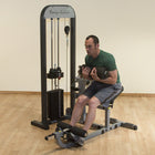 Body Solid GCAB-STK PRO-Select Ab & Back Machine 310lb Stack