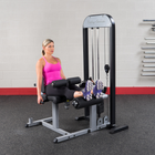 Body Solid GCEC-STK PRO-Select Leg Ext & Leg Curl Machine 310lb Stack