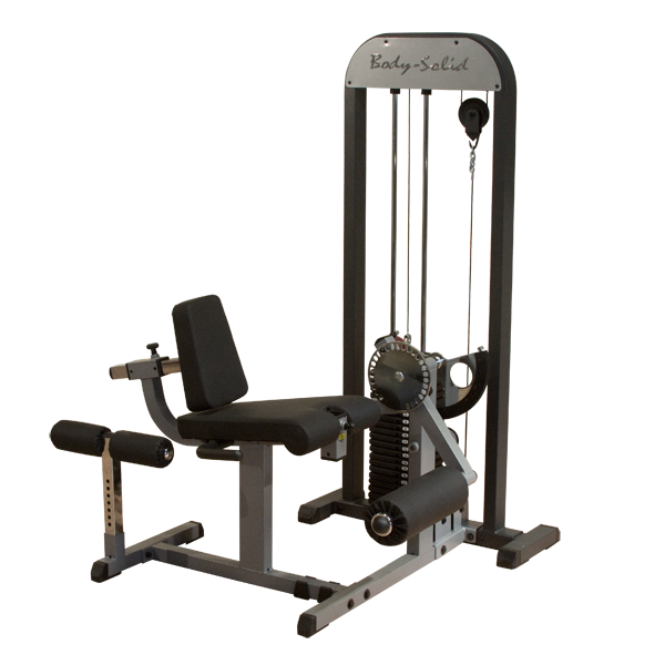 Body Solid GCEC-STK PRO-Select Leg Ext & Leg Curl Machine 310lb Stack