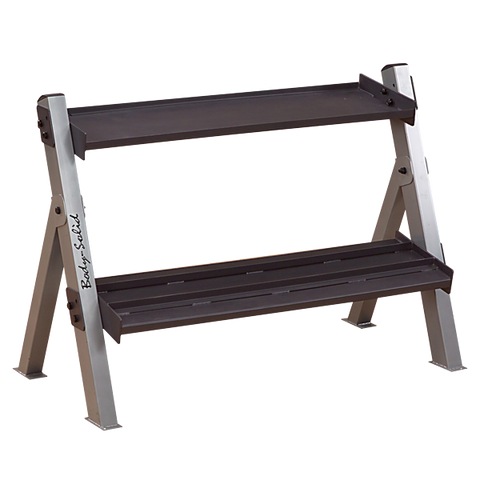 Body Solid GDKR100 Dual Dumbbell & Kettlebell Rack
