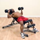 Body Solid GFID71 Heavy Duty Flat Incline Decline Bench