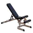 Body-Solid Fitness Multi-Press Rack w/Heavy Duty Flat Incline Decline Bench Package