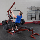 Body Solid GLGS100P4 Corner Leverage Gym Package