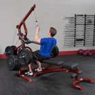 Body Solid GLGS100 Corner Leverage Gym