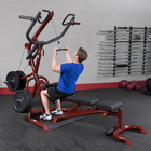 Body Solid GLGS100 Corner Leverage Gym
