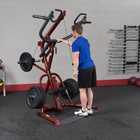 Body Solid GLGS100P4 Corner Leverage Gym Package
