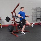Body Solid GLGS100P4 Corner Leverage Gym Package