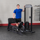 Body Solid GLP-STK PRO-Select Leg & Calf Press Machine 210lb Stack