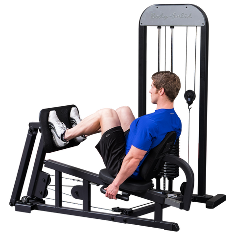 Body Solid GLP-STK PRO-Select Leg & Calf Press Machine 310lb Stack
