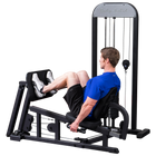 Body Solid GLP-STK PRO-Select Leg & Calf Press Machine 210lb Stack