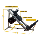 Body Solid GLPH1100 Leg Press & Hack Squat