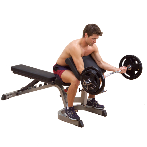 Body Solid GPCA1 Preacher Curl Station