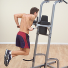 Body Solid GVKR82 Vertical Knee Raise, Dip, Pull Up