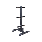 Body Solid GWT56 Olympic Plate Tree and Bar Holder