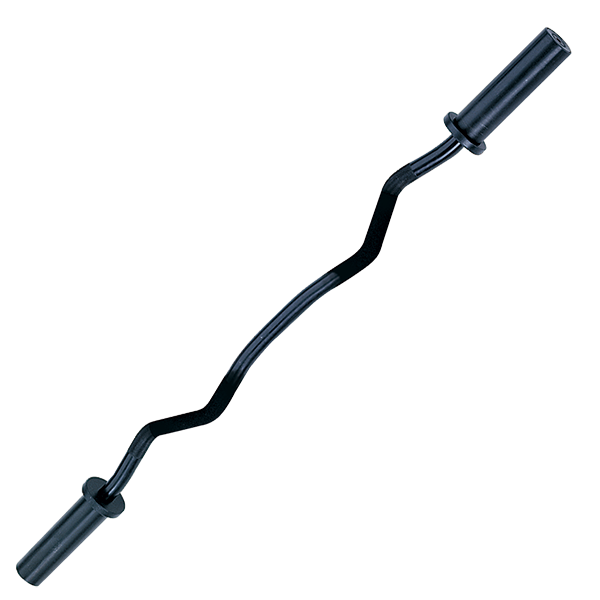 Body Solid OB47B Olympic Curl Bar - Black