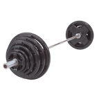 Body Solid OSR400S Rubber Grip Olympic Set 400lb