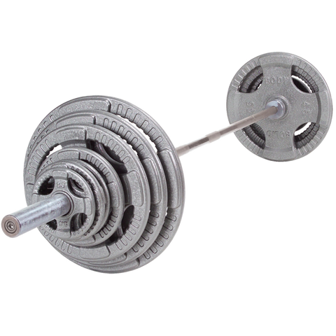 Body Solid OST300S Steel Grip Olympic Set 300lb
