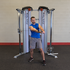 Body Solid S2FT ProClub Line Series II Functional Trainer 160lb Stack